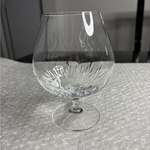 Vera Wang for Wedgwood Duchesse crystal brandy snifter